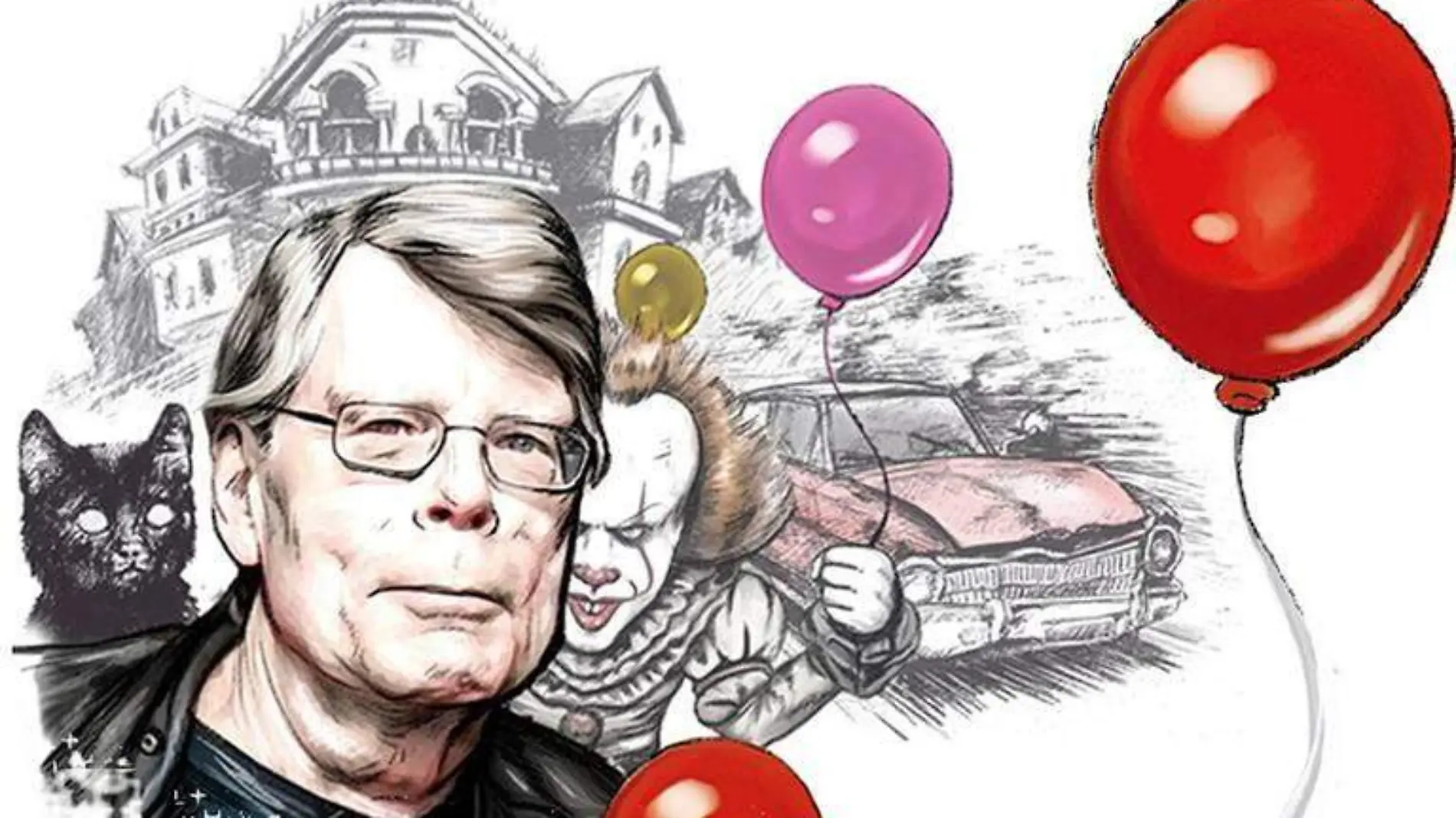 Ilustración Stephen King